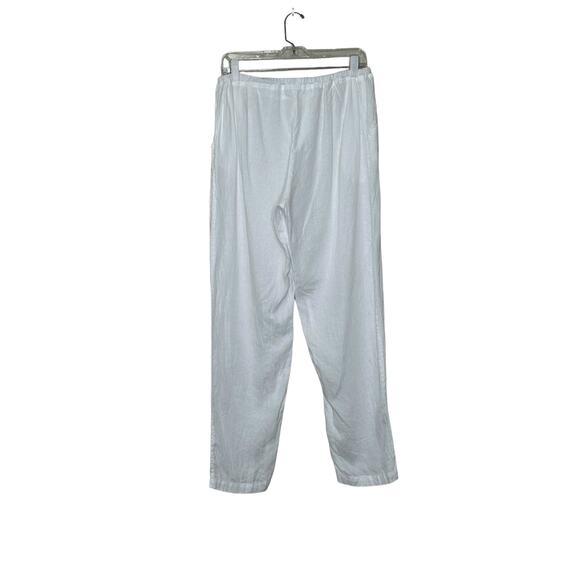 CP Shades Gorsuch white linen pull on pants size XL - Picture 9 of 11